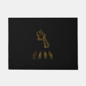 Kaart van Laos, Gold Map Deurmat (Voorkant)