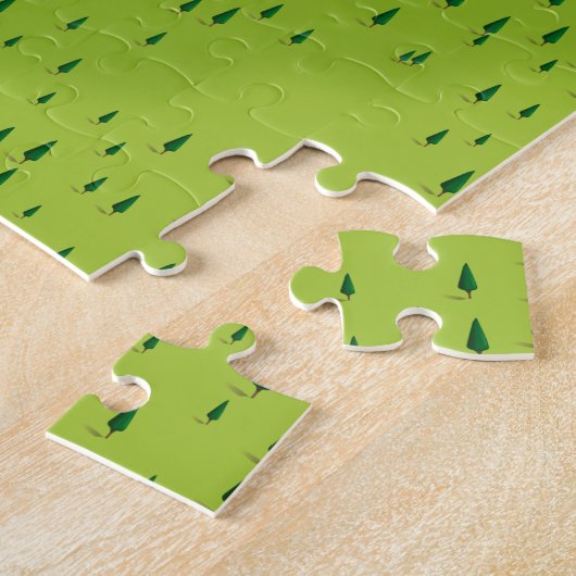 Kaart van Lapland Legpuzzel (Zijkant)