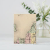 Kaart van Leelanau County, Michigan (Staand voorkant)