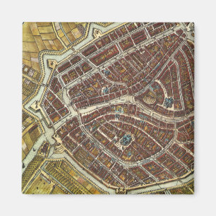 kaart van Leiden Magneet