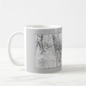 Kaart van Lewis and Clark's Track[1814] Koffiemok (Links)