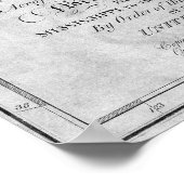 Kaart van Lewis and Clark's Track[1814] Poster (Hoek)