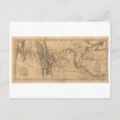 Kaart van Lewis & Clark in Western Amerika 1814 (Voorkant)