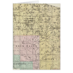 Kaart van Lincoln County