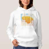 Kaart van Litouwen Hoodie (Voorkant)