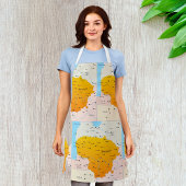 Kaart van Litouwen Schort