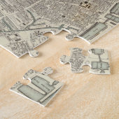 kaart van Liverpool England (1836) Legpuzzel (Zijkant)