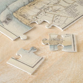 kaart van Liverpool England (1872) Legpuzzel (Zijkant)