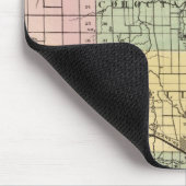 Kaart van Livingston County, Michigan Muismat (Hoek)