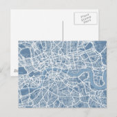 Kaart van Londen (Voorkant / Achterkant)