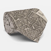  kaart van Londen (1764) Stropdas (Opgerold)