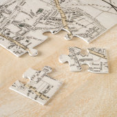  kaart van Londen (1853) Legpuzzel (Zijkant)