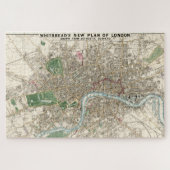  kaart van Londen (1853) Legpuzzel (Horizontaal)
