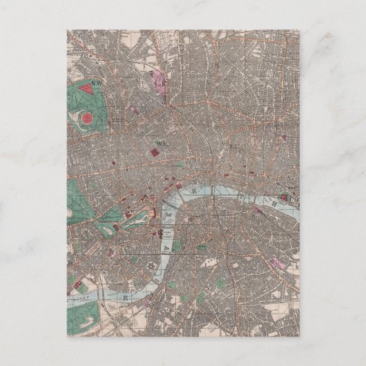  kaart van Londen (1862) (Voorkant)