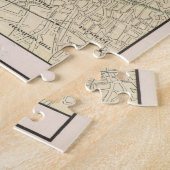  kaart van Londen (1901) Legpuzzel (Zijkant)