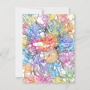 Kaart van Londen-Engeland