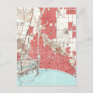  kaart van Long Beach California (1949) 3