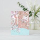  kaart van Long Beach California (1964) (Staand voorkant)