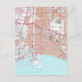 kaart van Long Beach California (1964) (Voorkant)