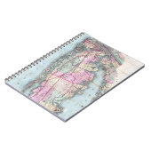  kaart van Long Island (1880) Notitieboek (Linkerzijde)