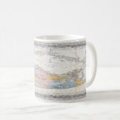  kaart van Long Island New York Koffiemok (Voorkant rechts)