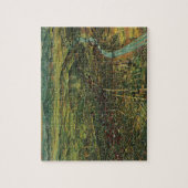  kaart van Los Angeles, Californië en de rivier Legpuzzel (Verticaal)