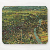  kaart van Los Angeles, Californië en de rivier Muismat (Voorkant)