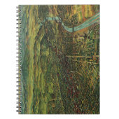  kaart van Los Angeles, Californië en de rivier Notitieboek (Voorkant)