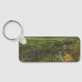  kaart van Los Angeles, Californië en de rivier Sleutelhanger (Achterkant)