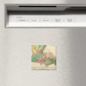 Kaart van Louisiana Magneet (Insitu (Vaatwasser))