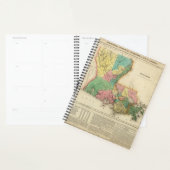 Kaart van Louisiana Planner (Display)