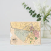 Kaart van Lowell, Massachusets (1881) (Staand voorkant)