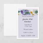 Kaart van Luncheon Flat Announcement (Voorkant / Achterkant)