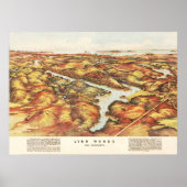 Kaart van Lynn Bossen, Massachusetts in 1904 Poster (Voorkant)