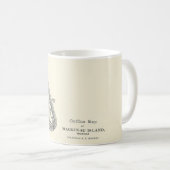  kaart van Mackinac Island Michigan Mok (Voorkant rechts)