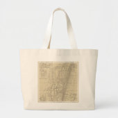 Kaart van Madagaskar Grote Tote Bag (Voorkant)
