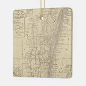 Kaart van Madagaskar Keramisch Ornament (Links)