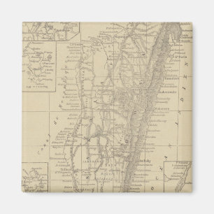 Kaart van Madagaskar Magneet