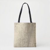 Kaart van Madagaskar Tote Bag (Voorkant)