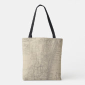 Kaart van Madagaskar Tote Bag (Achterkant)