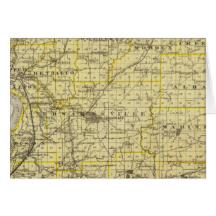 Kaart van Madison County