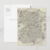 kaart van Madrid Spanje (1831) (Voorkant / Achterkant)