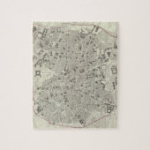  kaart van Madrid Spanje (1831) Legpuzzel (Verticaal)