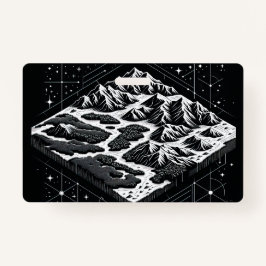 Kaart van Magic Mountain Badge