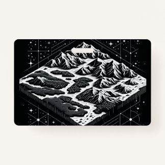 Kaart van Magic Mountain Badge