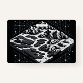 Kaart van Magic Mountain Badge (Achterkant)