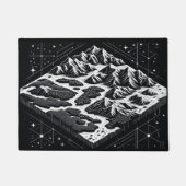 Kaart van Magic Mountain Deurmat (Voorkant)