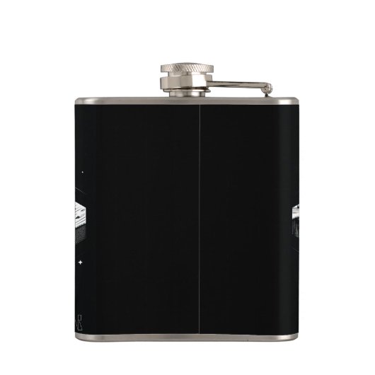 Kaart van Magic Mountain Heupfles (Achterkant)