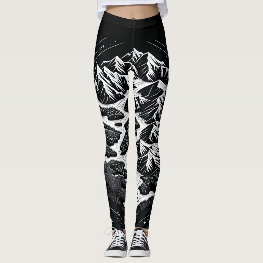 Kaart van Magic Mountain Leggings (Voorkant)