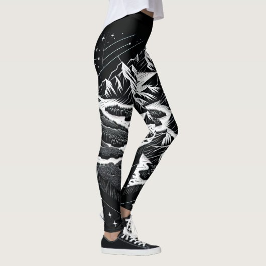 Kaart van Magic Mountain Leggings (Rechts)